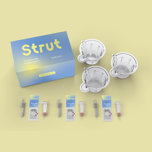 Strut sperm health test kit UK refill