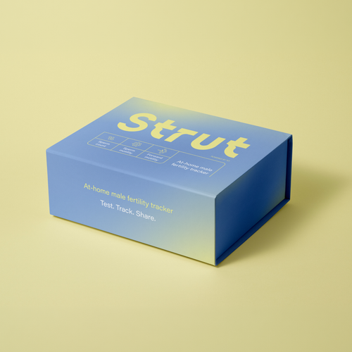 Strut at home sperm test kit